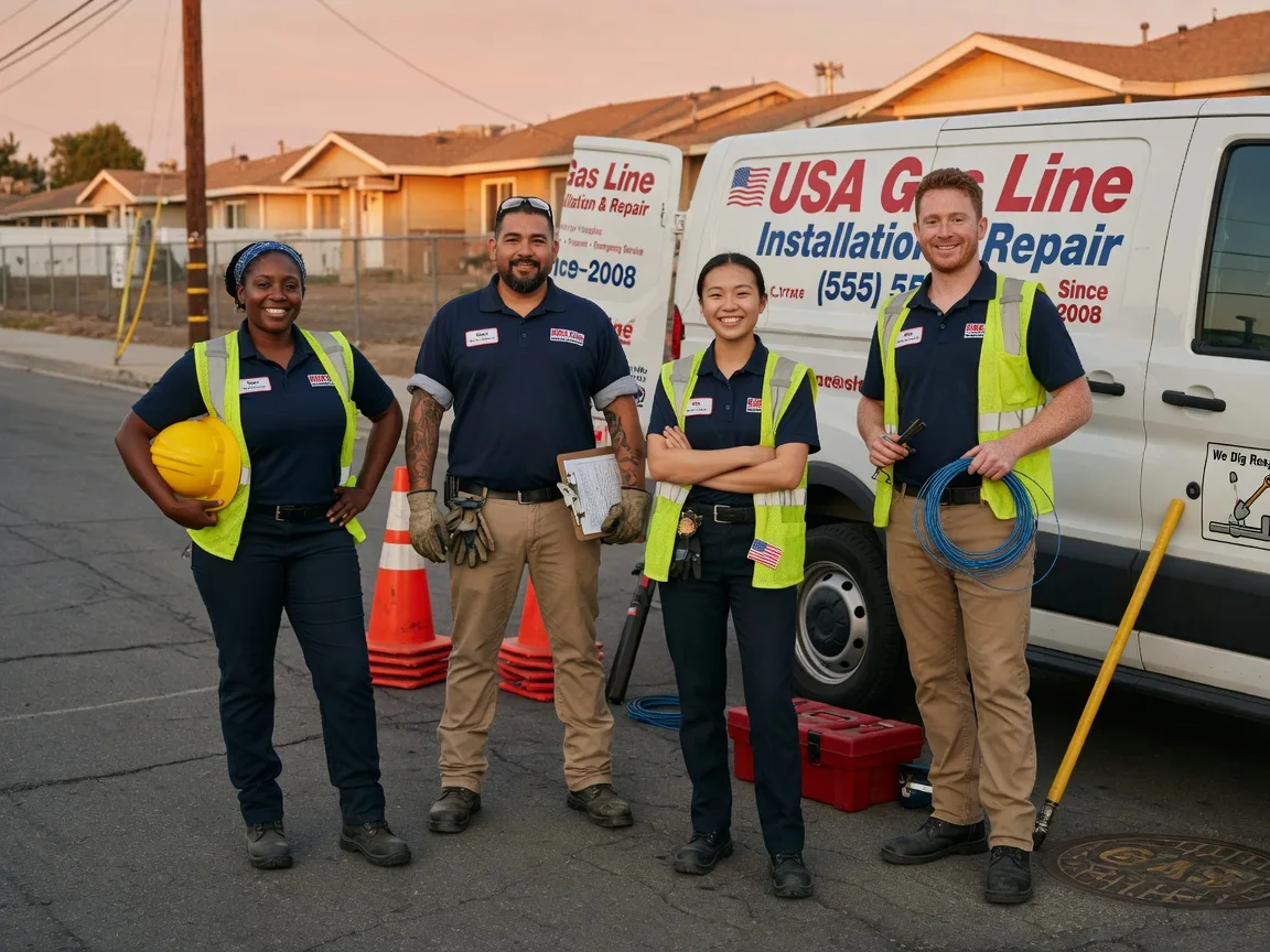 Gas Line Installation company in Milford, IA